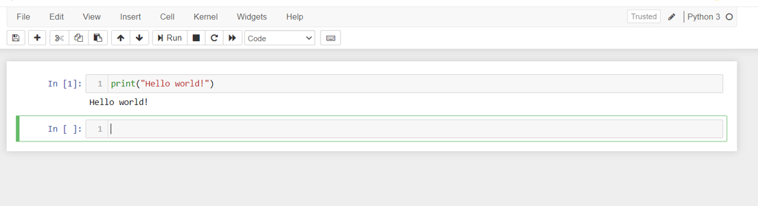 Jupyter Notenook 3